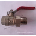 Forged Brass Ball Valve with Union Used in Water (YD-1003)